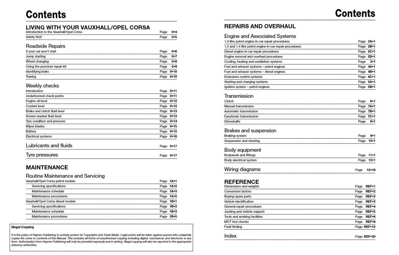 Haynes Vauxhall/Opel Corsa Petrol & Diesel (2011-2014) Manual
