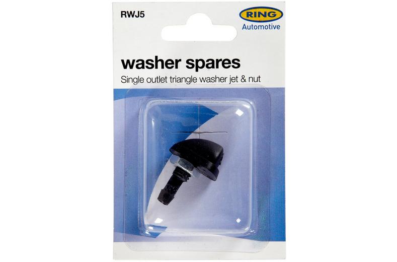 Ring Single Outlet Triangle Washer Jet & Nut RWJ5 Ring Single Outlet Triangle Washer Jet & Nut RWJ5