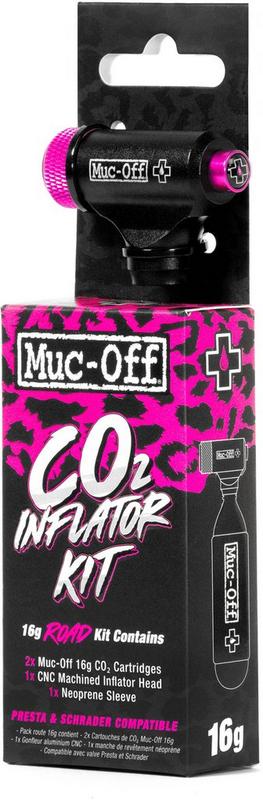 Halfords Muc-Off Co2 Inflator Kit, Road | Extra 8% off for BC Members