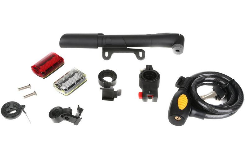 Halfords Essentials Cycling Accessory Pack Halfords Essentials Cycling Accessory Pack