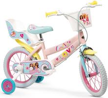 Halfords Toimsa Barbie 14 Inch Bicycle | Extra 8% off for BC Members