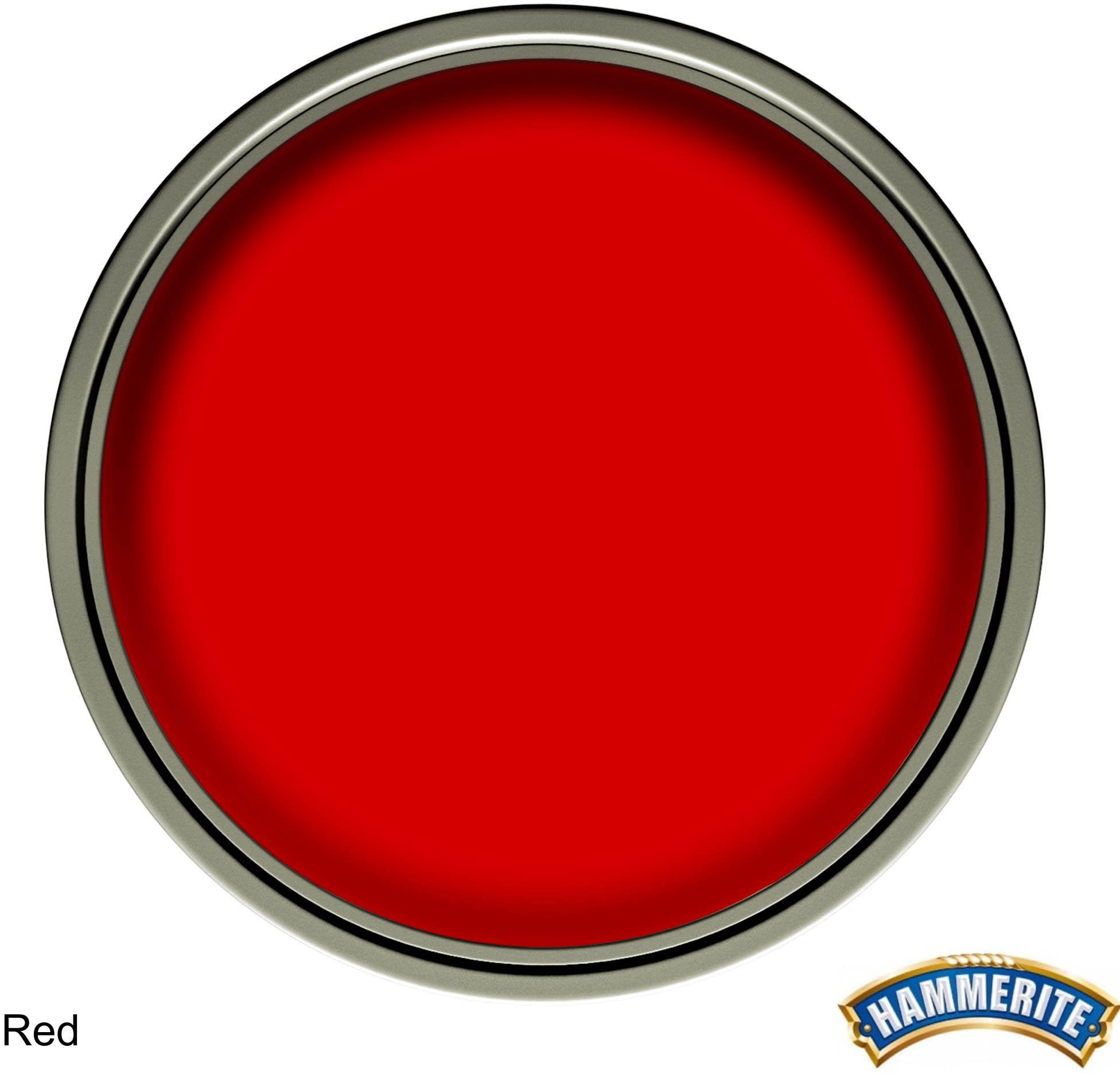 Hammerite Direct to Rust Metal Paint Smooth Red 750ml