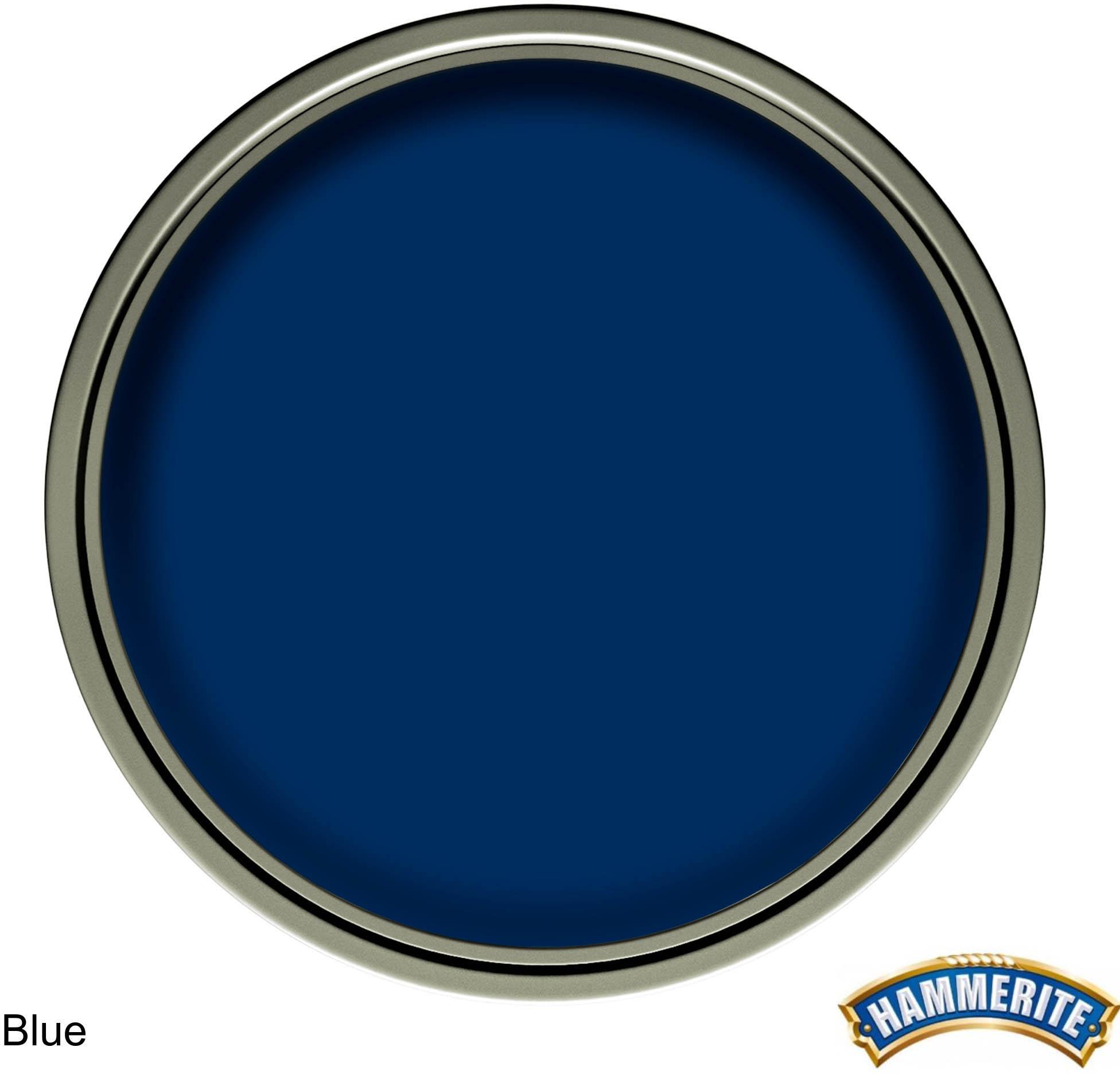 Hammerite Direct to Rust Metal Paint Smooth Blue 750ml