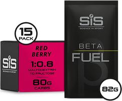 Halfords SiS Sis Beta Fuel Energy, 15 Sachets - Red Berry | Extra 8% off for BC Members