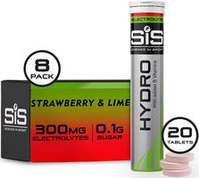 Halfords SiS Sis Go Hydration 8X20 - Strawberry And Lime | Extra 8% off for BC Members