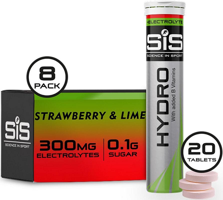 Halfords SiS SIS Go Hydration 8x20 - Strawberry and Lime | Extra 8% off for BC Members