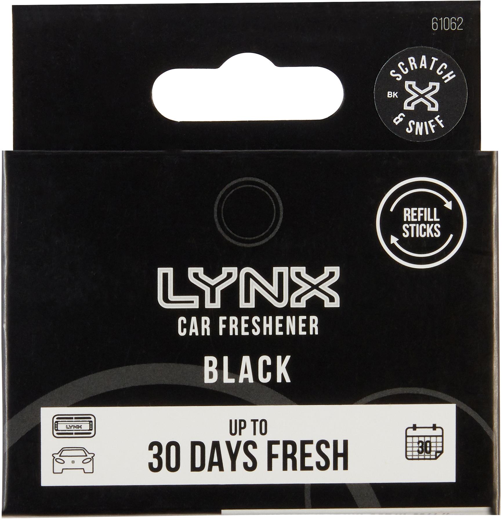 Lynx Refill Sticks - Black (2Pk)