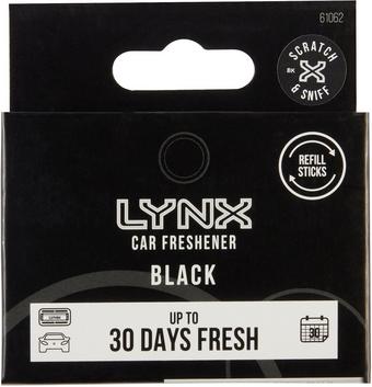 Lynx Refill Sticks - Black (2pk)