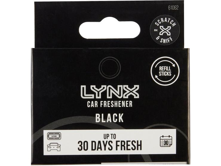 Lynx Refill Sticks - Black (2pk)