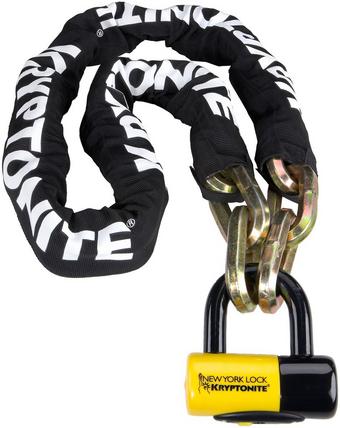 Kryptonite New York Fahgettaboudit Chain and NY Disk Lock 150cm