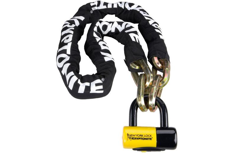 Kryptonite New York Fahgettaboudit Chain and NY Disk Lock 150cm Kryptonite New York Fahgettaboudit Chain and NY Disk Lock 150cm