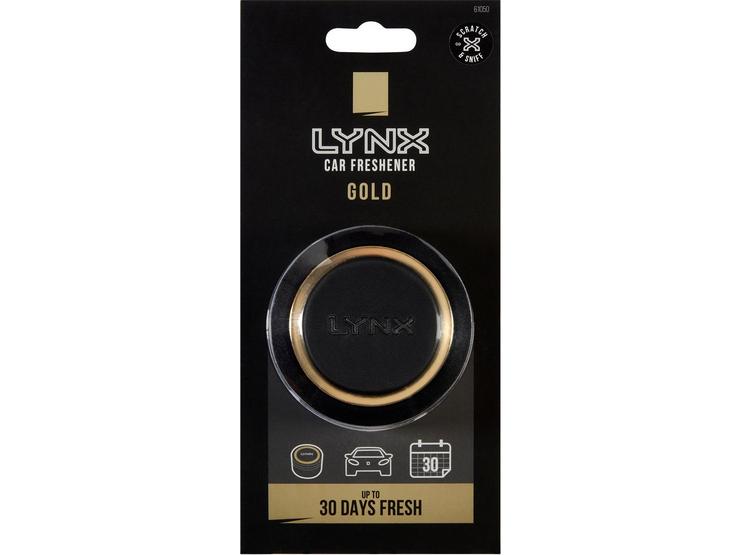 Lynx Gel Can Car Freshener - Gold