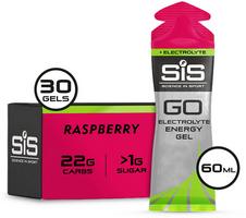 Halfords SiS Sis Go+ Electrolyte, Raspberry 60Ml - 30Pk | Extra 8% off for BC Members