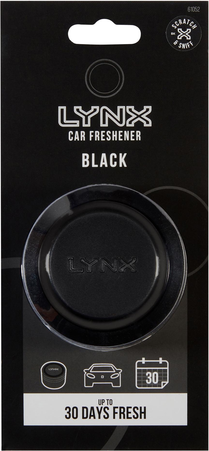 Lynx Gel Can Car Freshener Black Halfords UK
