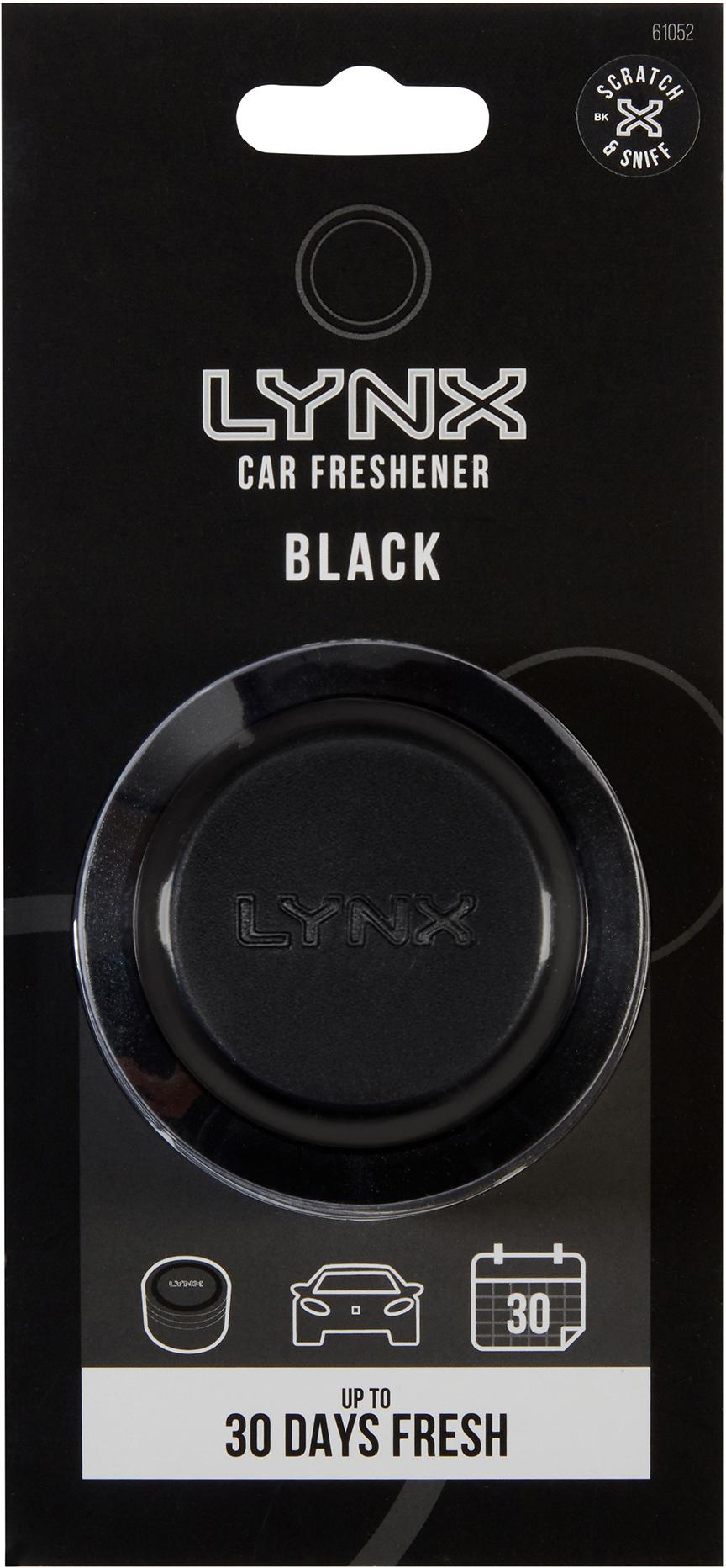 Lynx Gel Can Car Freshener - Black