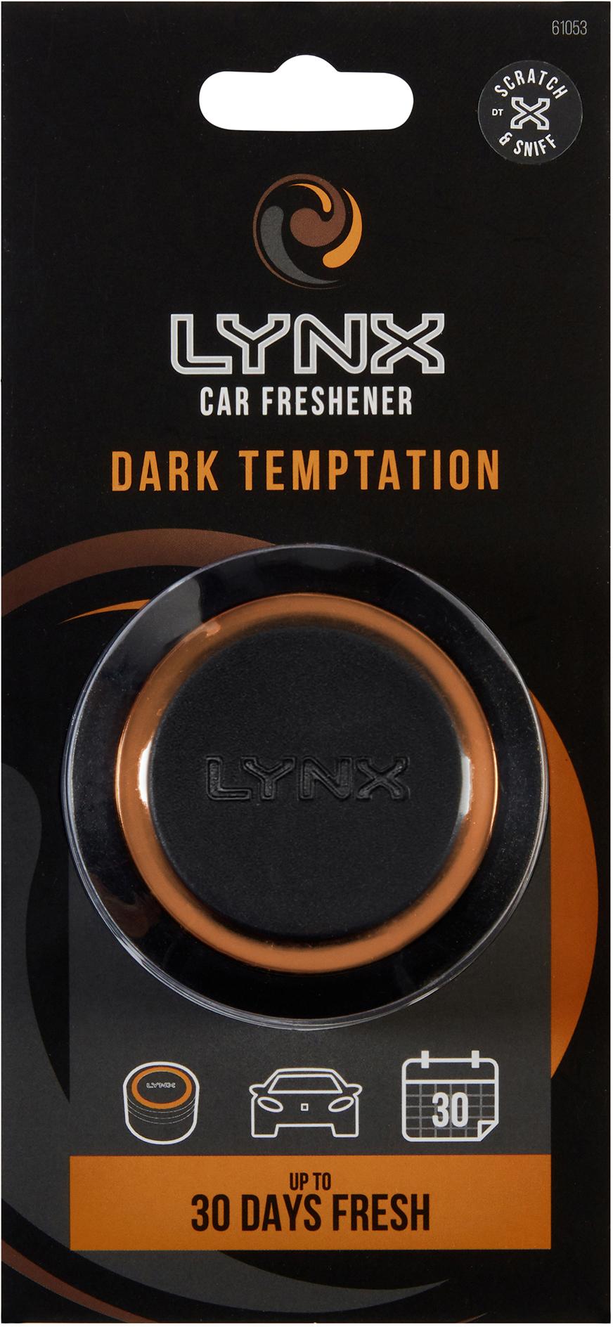 Lynx Gel Can Car Freshener Dark Temptation Halfords UK