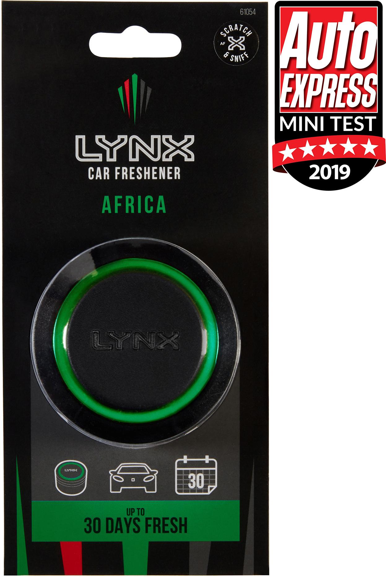 Lynx Gel Can Car Freshener - Africa
