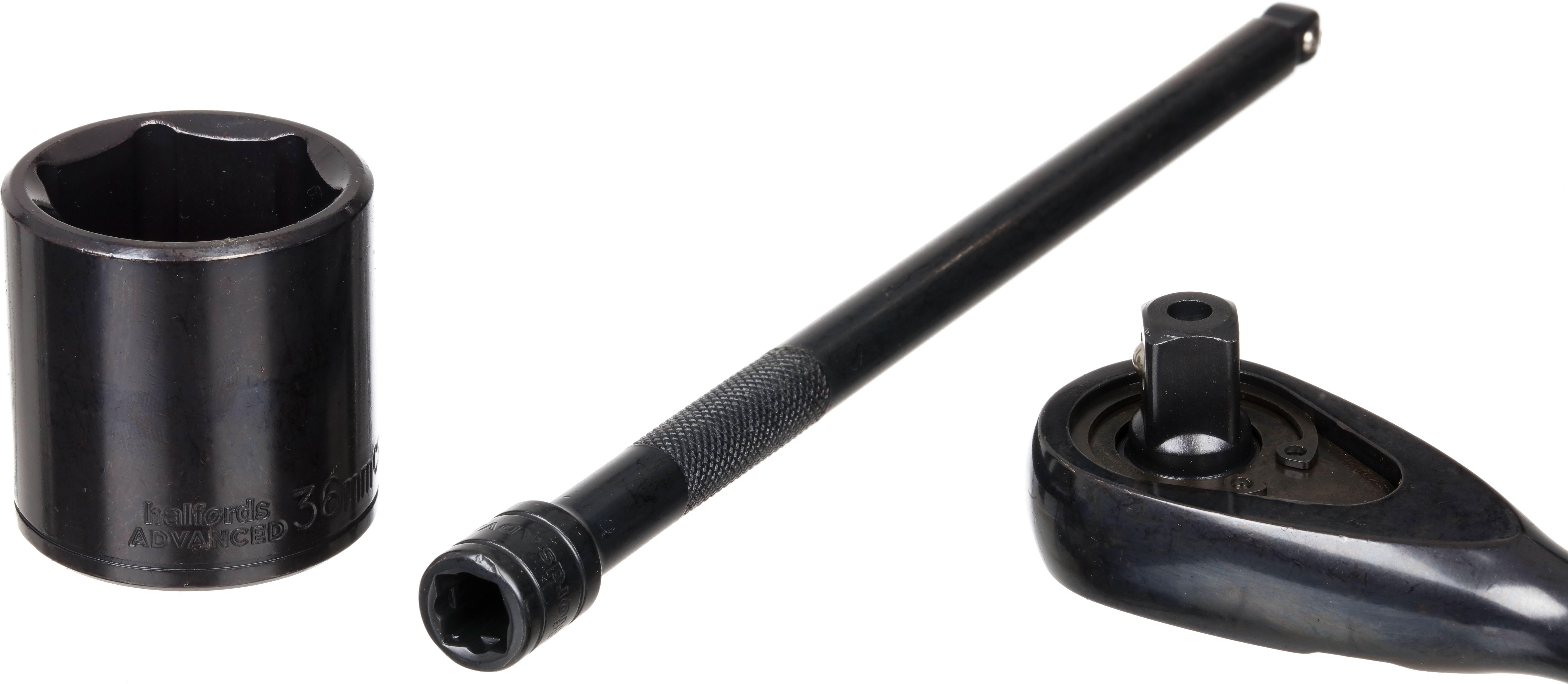 Halfords Advanced  200 Piece Socket and Ratchet Spanner Set - Limited Black Edition