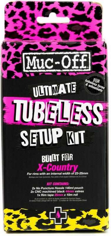Halfords Muc-Off Ultimate Tubeless Kit, 25Mm Taoe/44Mm Valves | Extra 8% off for BC Members