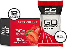 Halfords SiS Sis Go Energy Bake 12Pk - Strawberry | Extra 8% off for BC Members