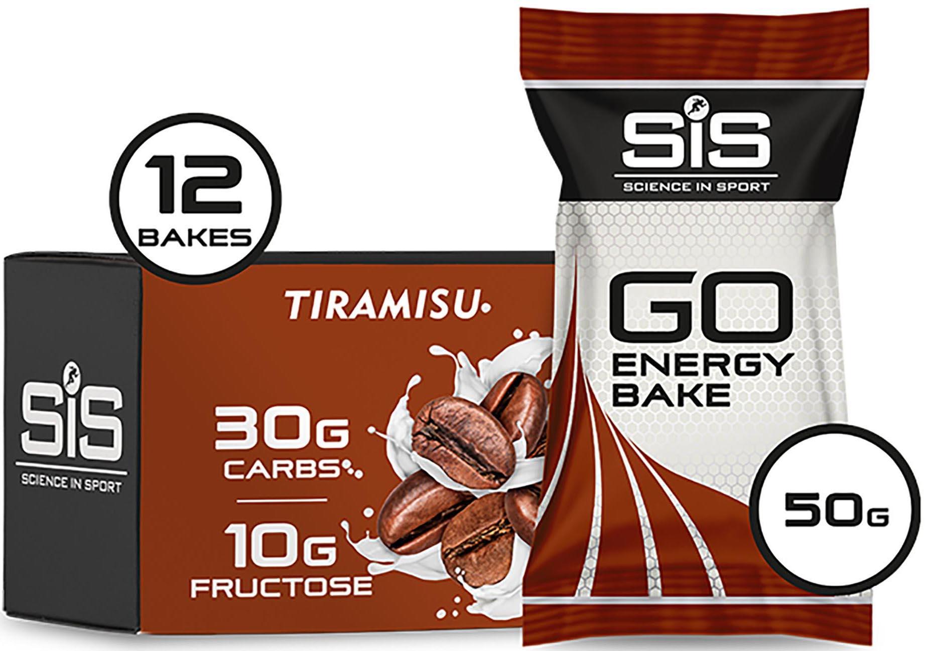 Halfords Sis Go Energy Bake 12Pk - Tiramisu | Extra 8% off for BC Members