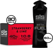 Halfords SiS Sis Beta Fuel Energy Gel 30Pk - Strawberry And Lime | Extra 8% off for BC Members