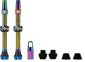 Halfords Muc-Off Tubeless Valves V2, 60mm Iridescent | Extra 8% off for BC Members