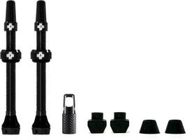 Halfords Muc-Off Tubeless Valves V2, 80Mm Black | Extra 8% off for BC Members