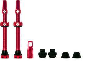 Halfords Muc-Off Tubeless Valves V2, 44Mm Red | Extra 8% off for BC Members