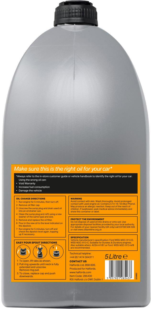 Halfords 5W30 N5 5L