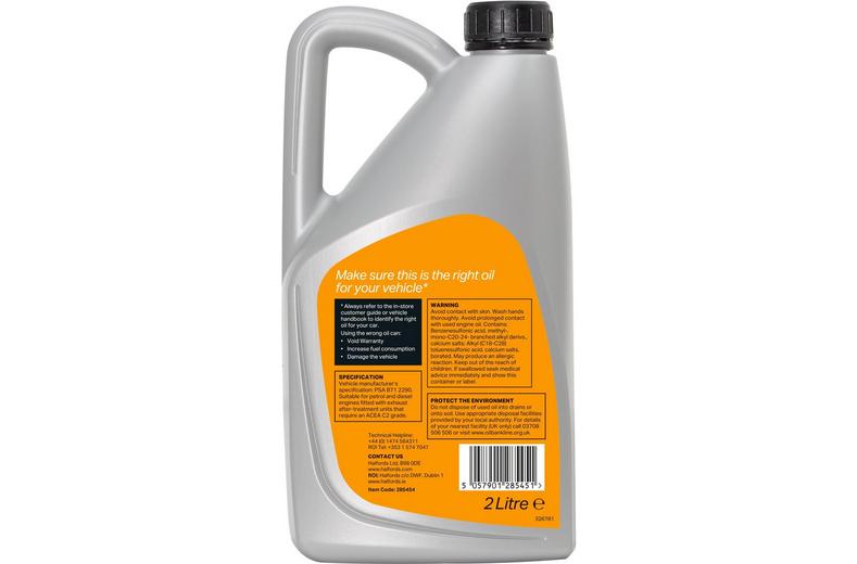 Halfords 5W30 Fully Synthetic Oil 6 - 2 Litres Halfords 5W30 Fully Synthetic Oil 6 - 2 Litres