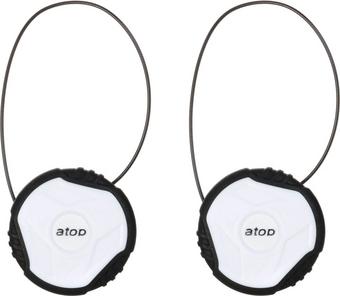 ATOP Spin Buckle Pair White