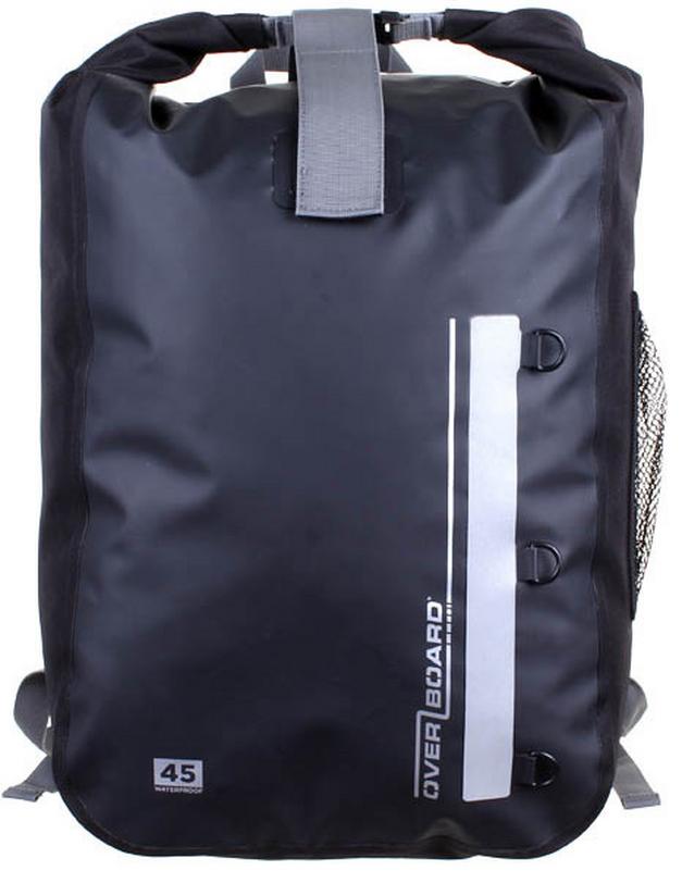 Halfords OverBoard Classic Waterproof Backpack - 45L - Black | Extra 8% off for BC Members