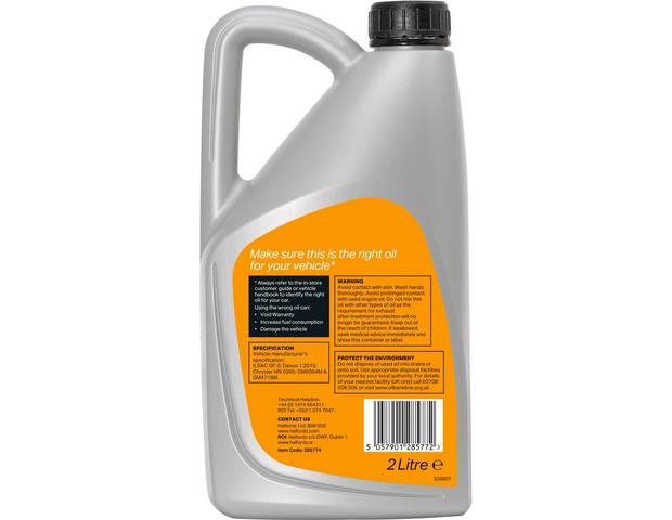 Halfords 0W20 Eco Fully Synthetic Oil 14 - 2 Litres | Halfords Uk