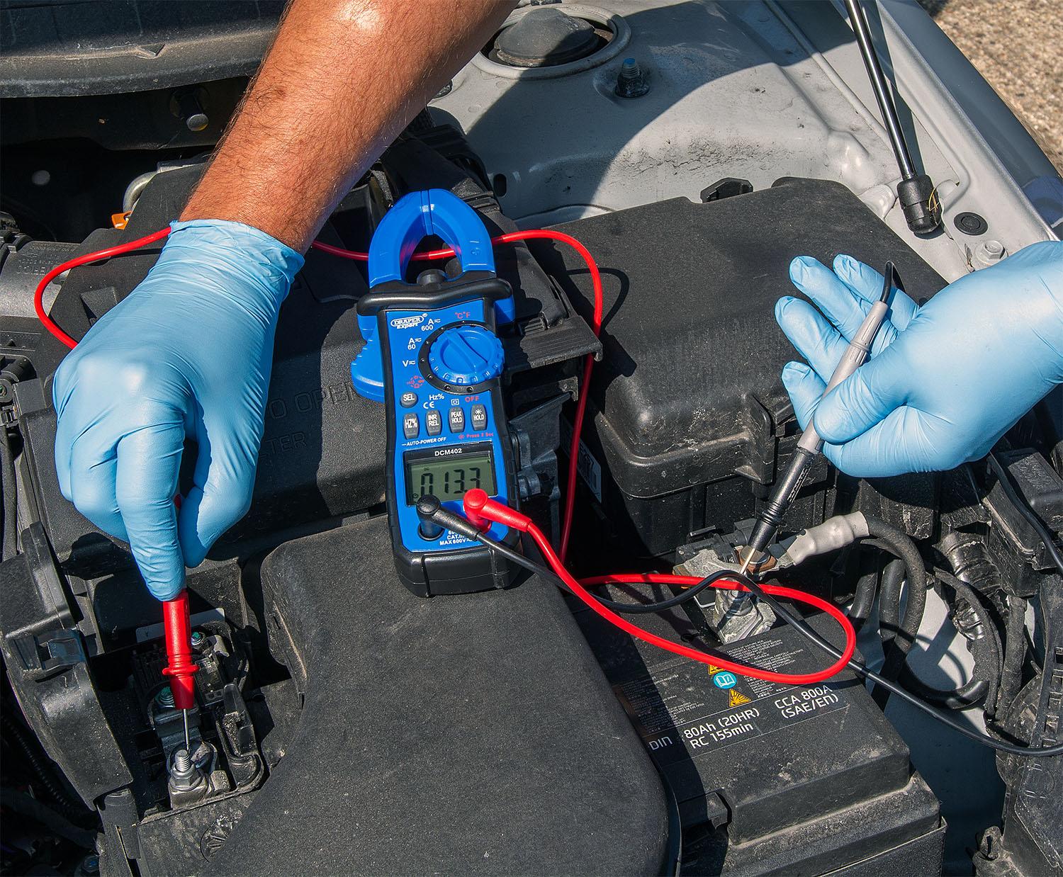 Draper Automotive Clamp Meter Auto-Ranging