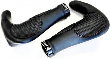 Halfords Clarks Ergonomic Bike Grips Black | Extra 8% off for BC Members