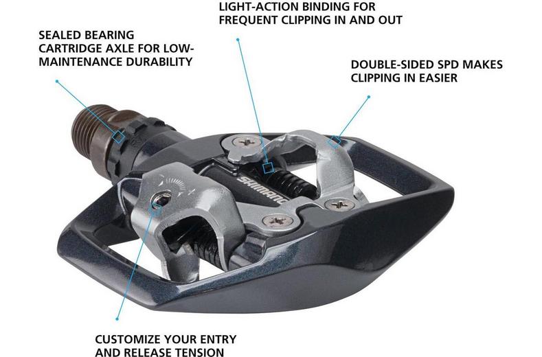 Shimano PD-ED500 Light Action SPD Pedals Shimano PD-ED500 Light Action SPD Pedals