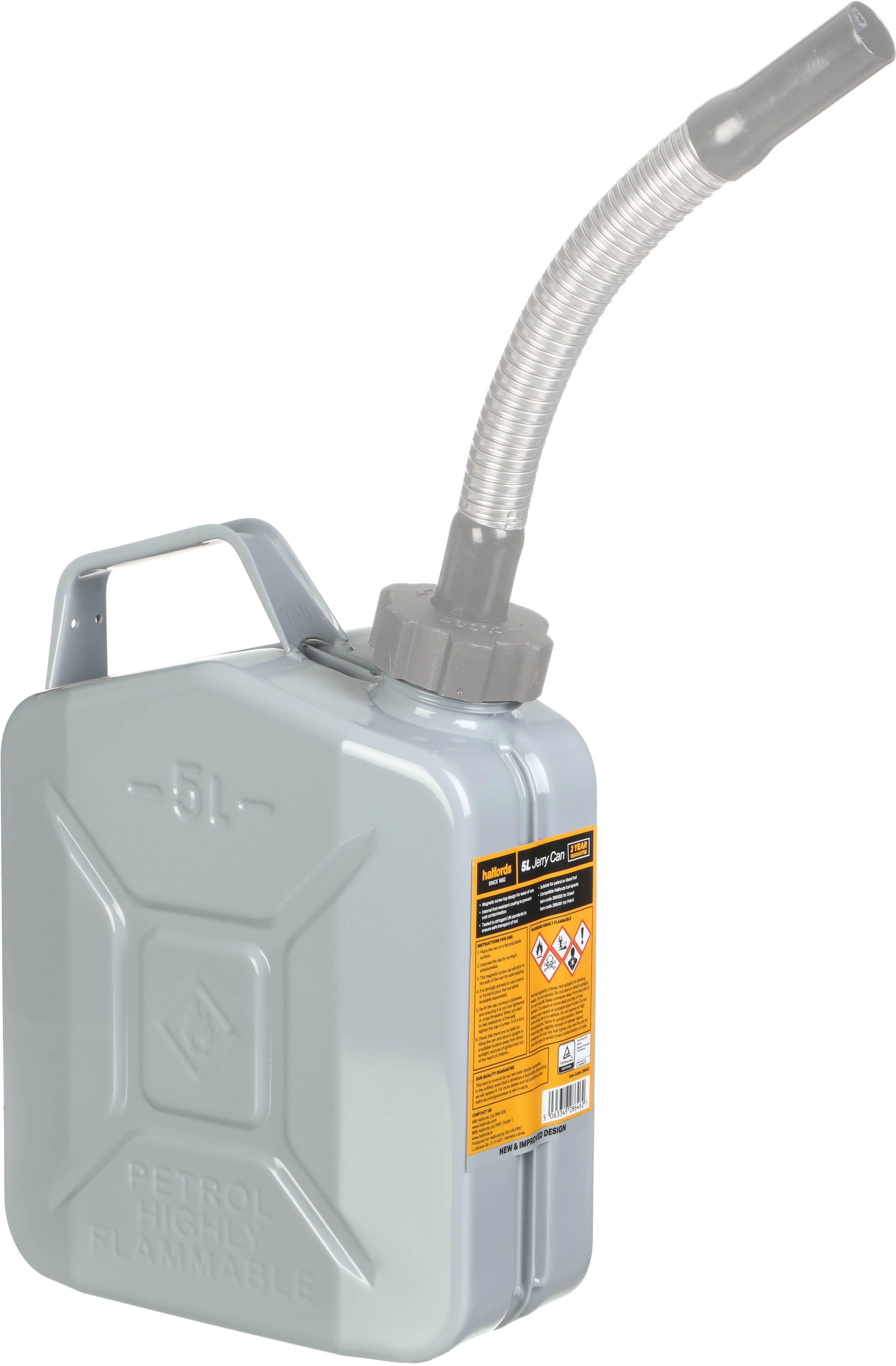 HAL 5L Jerry Can w/ Screw Cap for fuel