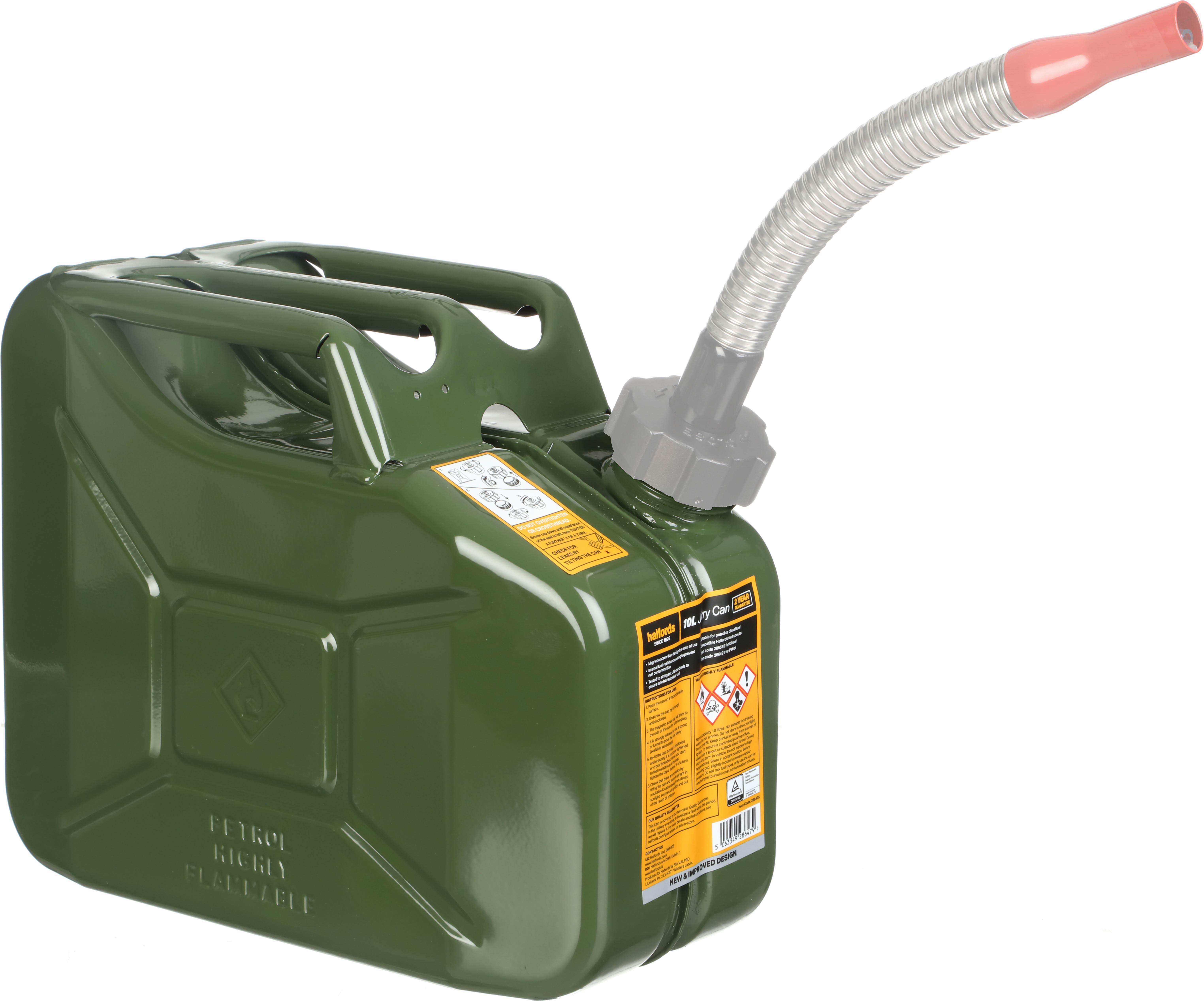 HAL 10L Jerry Can w/ Screw Cap for fuel