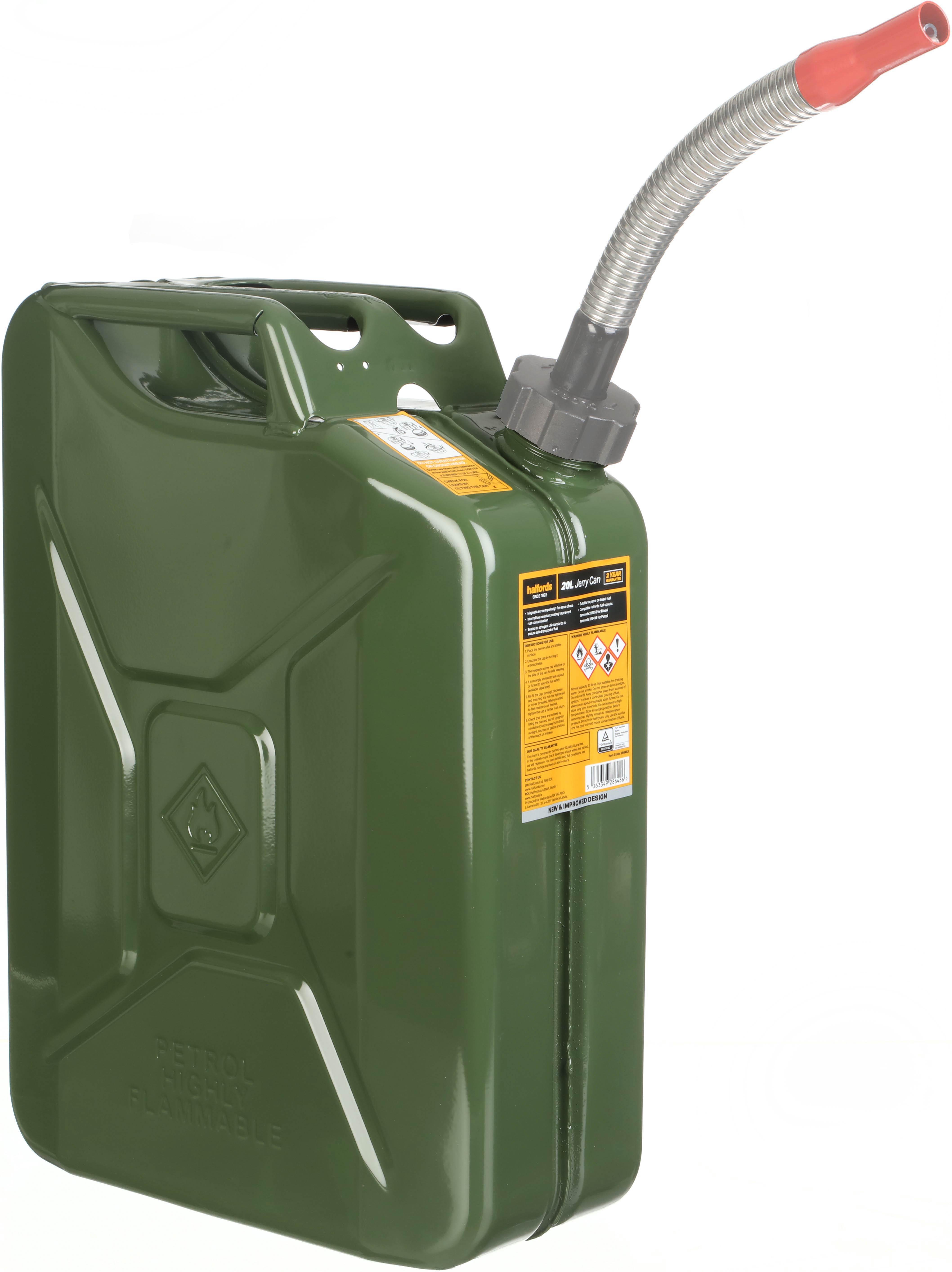 HAL 20L Jerry Can w/ Screw Cap for fuel
