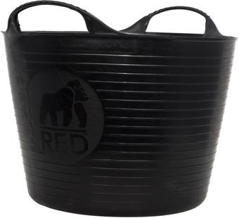 38L Black Flexible Tub
