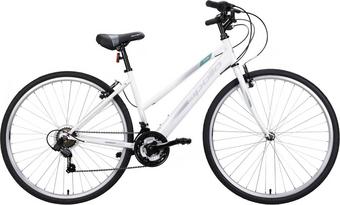 Apollo Excelle Womens Hybrid Bike, White - S, M Frames