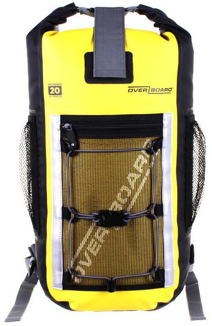 Overboard Pro Sports Waterproof 20L Backpack - Yellow
