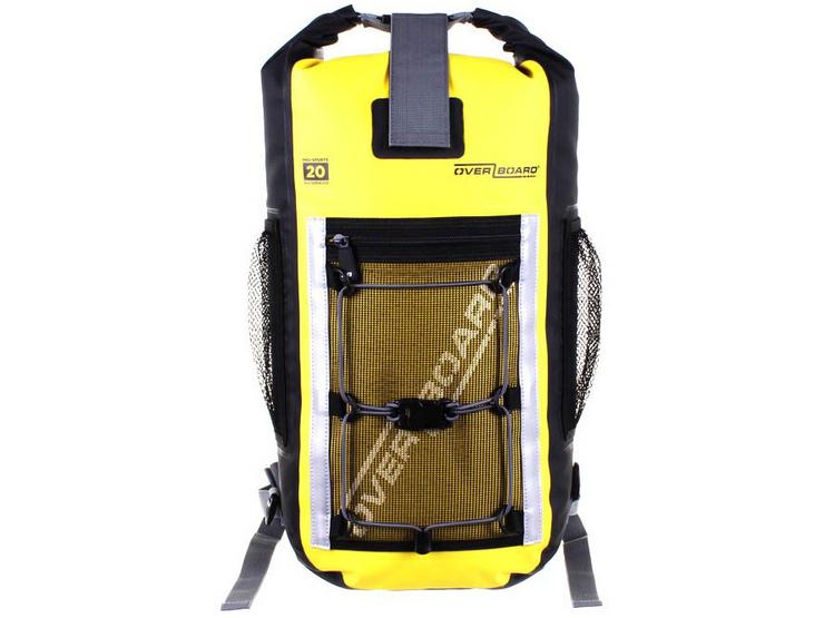 Overboard Pro Sports Waterproof 20L Backpack - Yellow