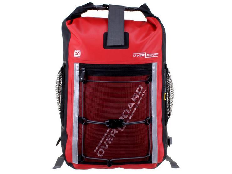 OverBoard ProSports Waterproof Backpack - 30L - Red