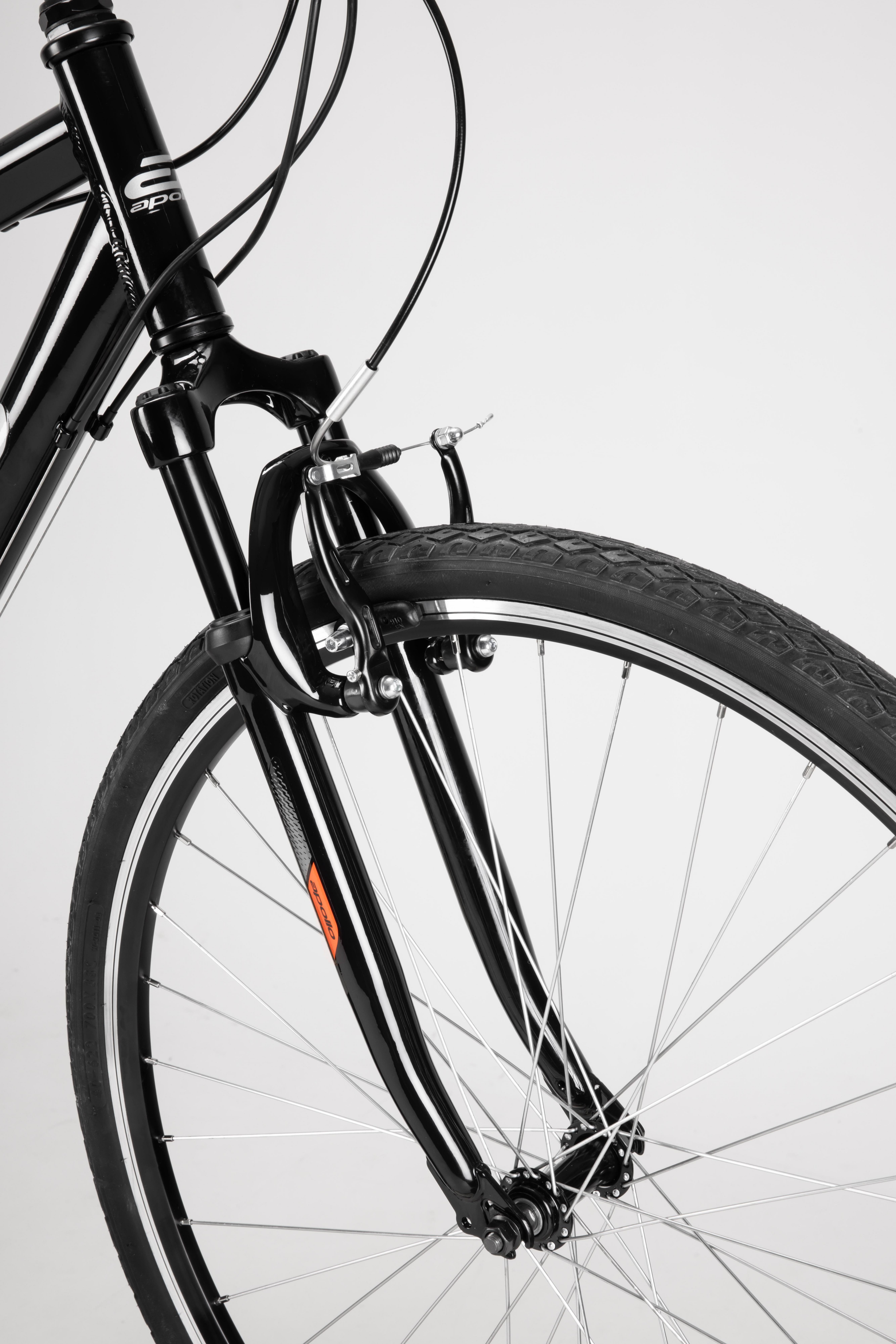 Apollo Guru Mens Hybrid Bike - M, L Frames