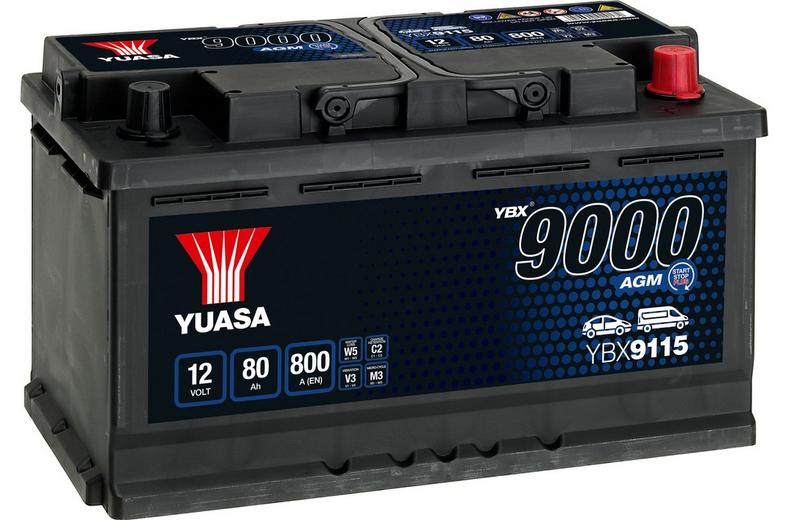 Yuasa AGM115 Start/Stop Battery Yuasa AGM115 Start/Stop Battery