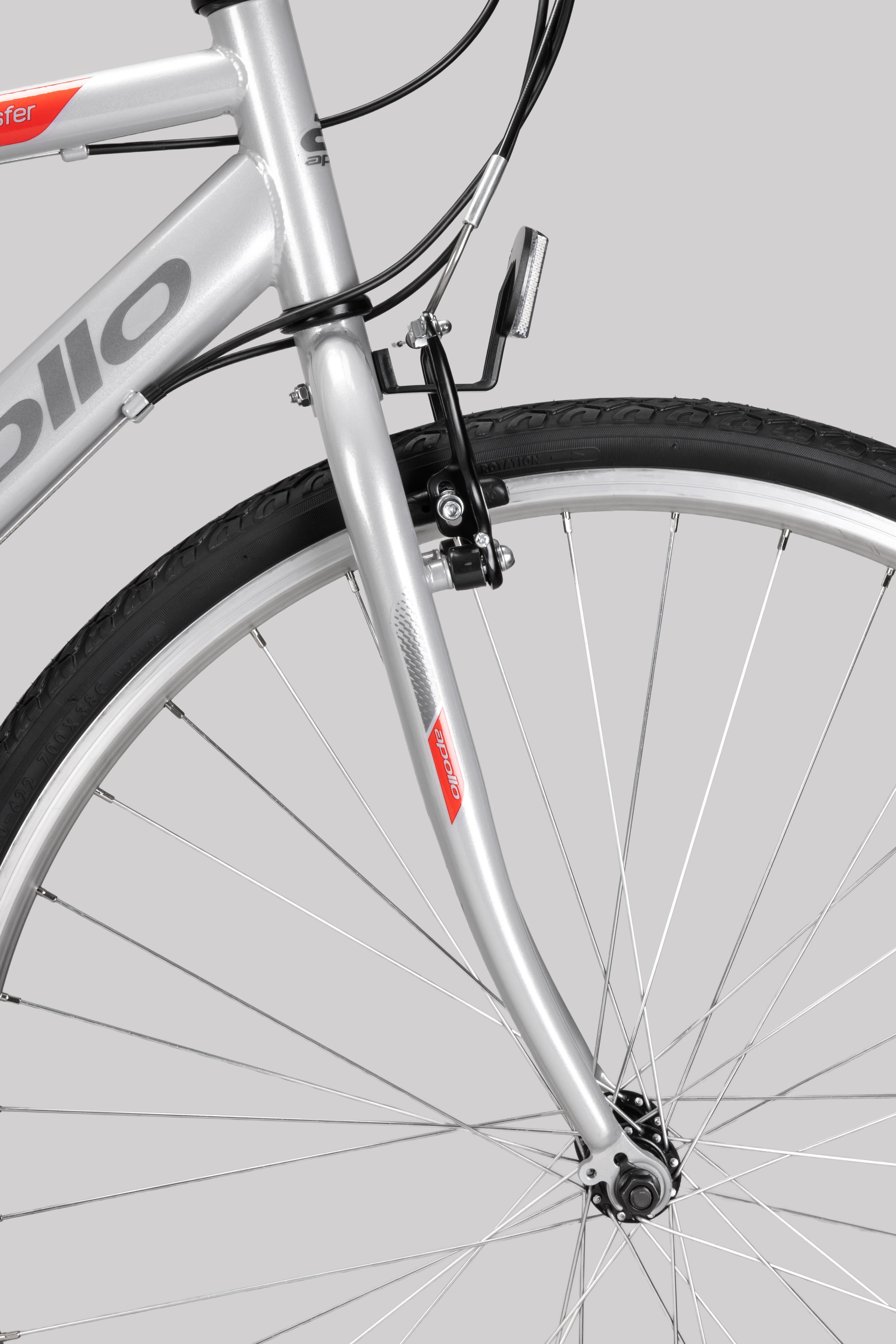 Apollo Transfer Mens Hybrid Bike - L Frame