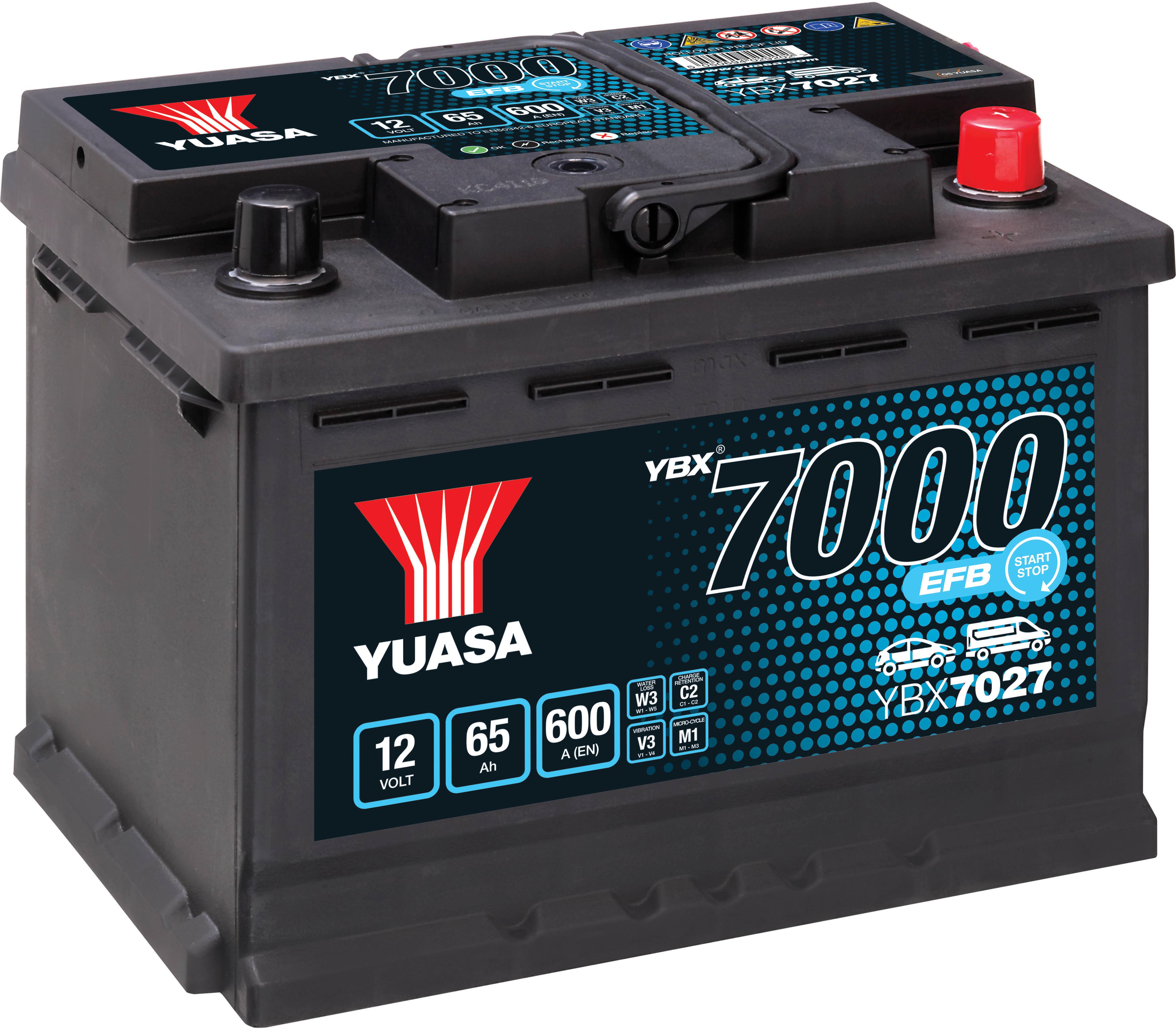 Yuasa EFB027 Start/Stop Battery