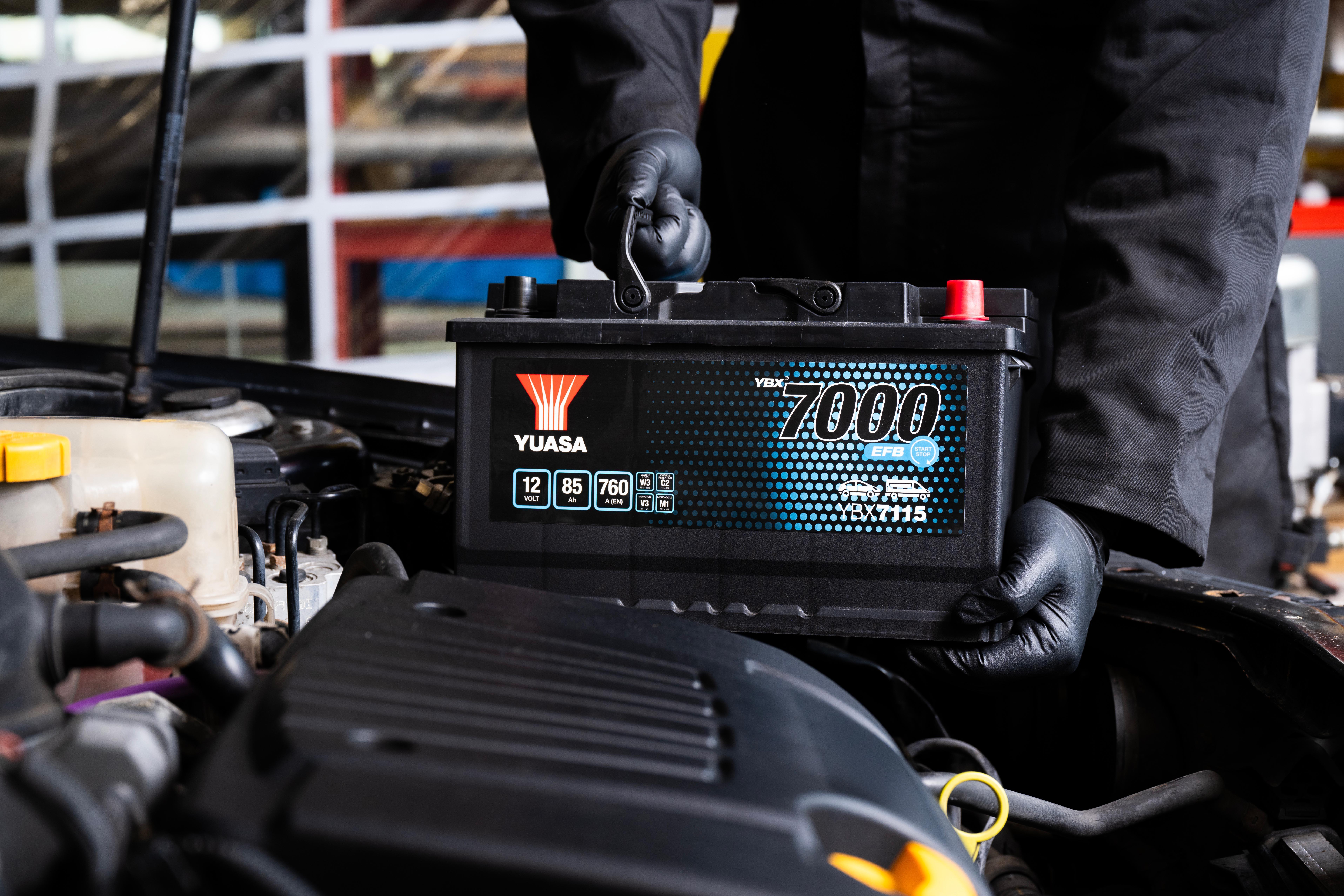 Yuasa 5 Year Guarantee YBX7115 Start/Stop 12V EFB Car Battery